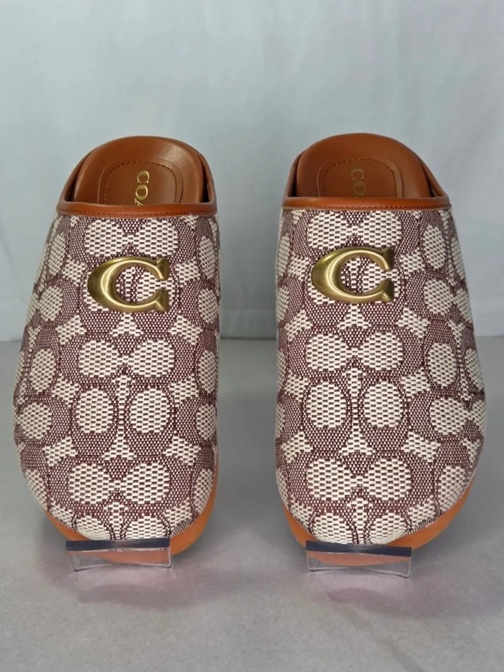 COACH Women's Hadley Slip On Clog Flats